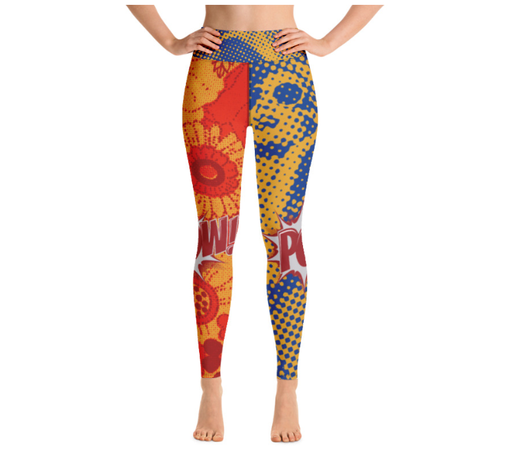 POW Yoga Leggings, Capri & Ankle length, Activewear