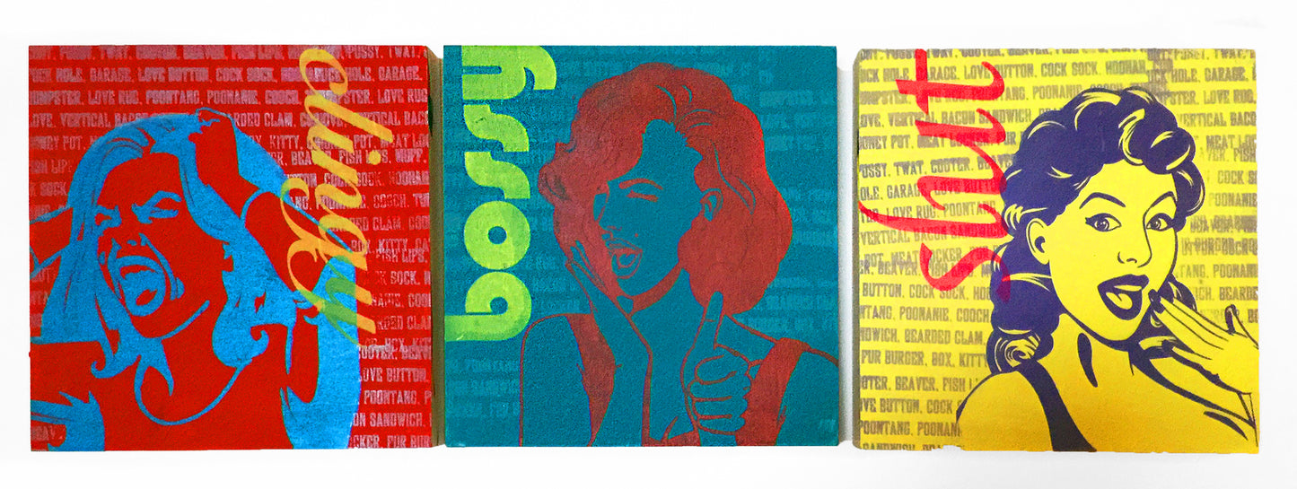 Clingy,  Bossy, Slut