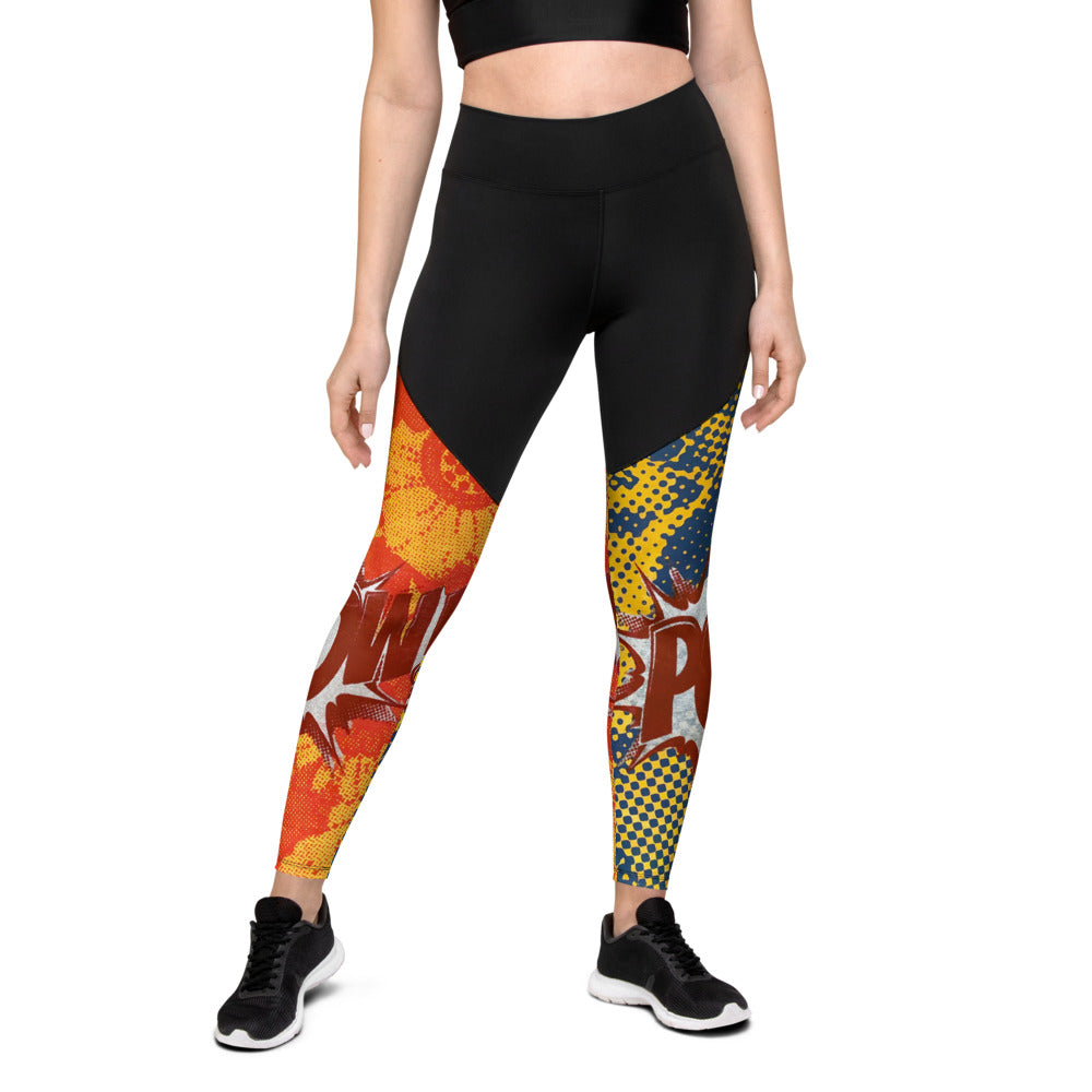 POW Yoga Leggings, Capri & Ankle length, Activewear